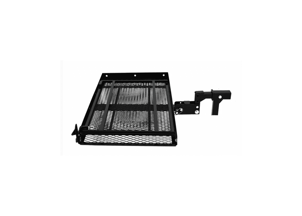 Height Adjustable Carrier View of EZ-Carrier EZCL/EZCLA Electric Vehicle Lift for Mobility Scooters