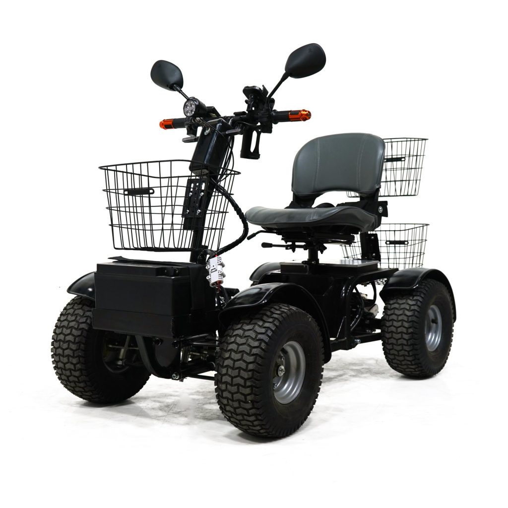 Cheetah Ninja with free front & rear baskets front view