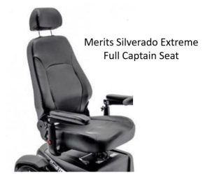 Merits Silverado Extreme full captain seat