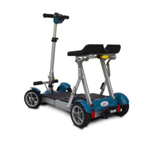 EV Rider Gypsy Q2 Blue Back View