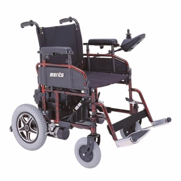 Merits Health P101 Travel-Ease Folding Power Wheelchair