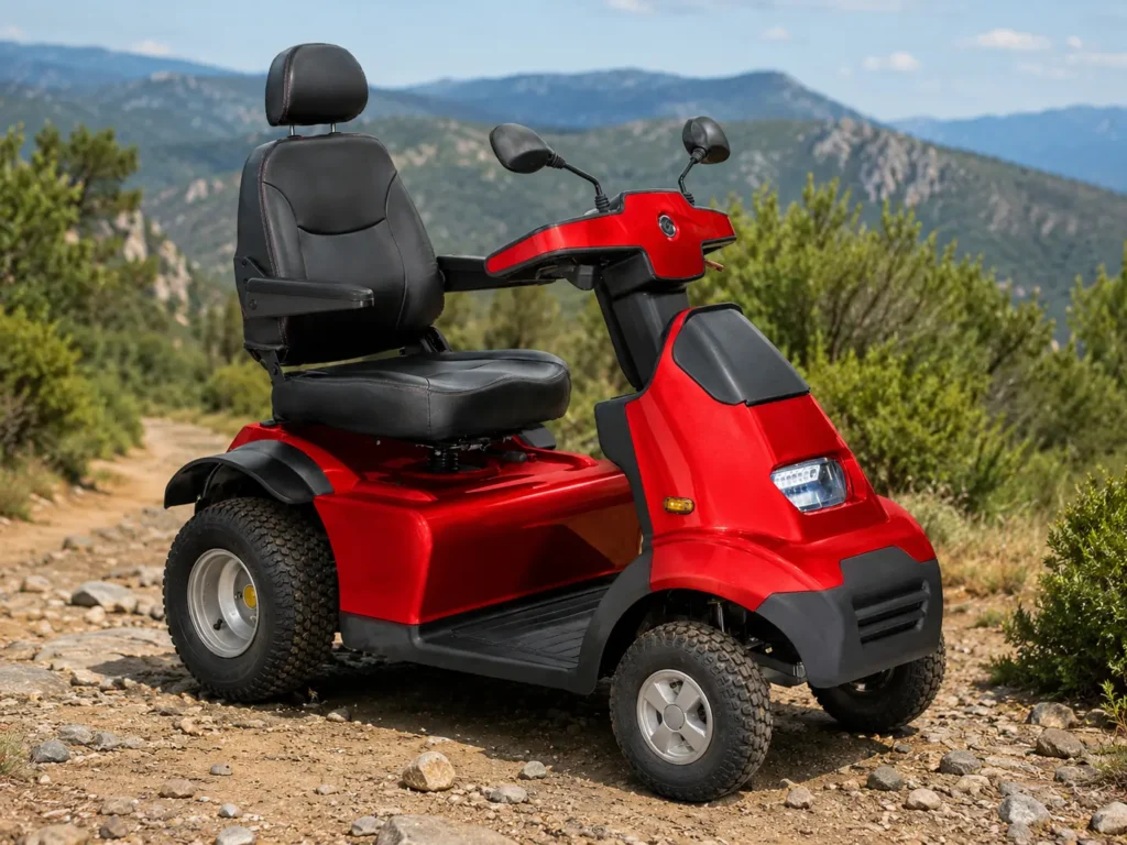 All terrain mobility scooter lifestyle image