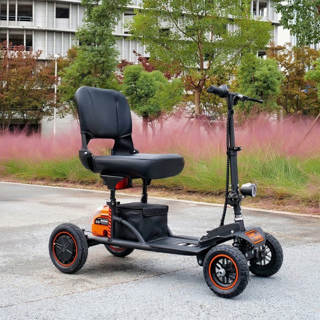 SuperHandy Explorer Mobility Scooter - Heavy-Duty Design, 48V 2Ah Battery, 350lb Capacity view 3